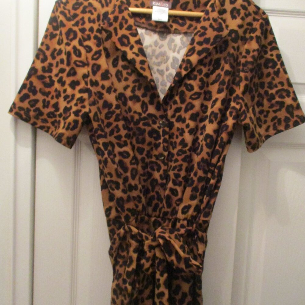 KIM AND CO JUMPSUIT SIZE LARGE NEW
